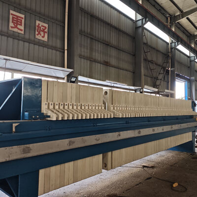 Filter Press Providing Solid Liquid Separation for Printing Dyeing Slaughtering and Food Processing Industries with Large Filter Area 280m2