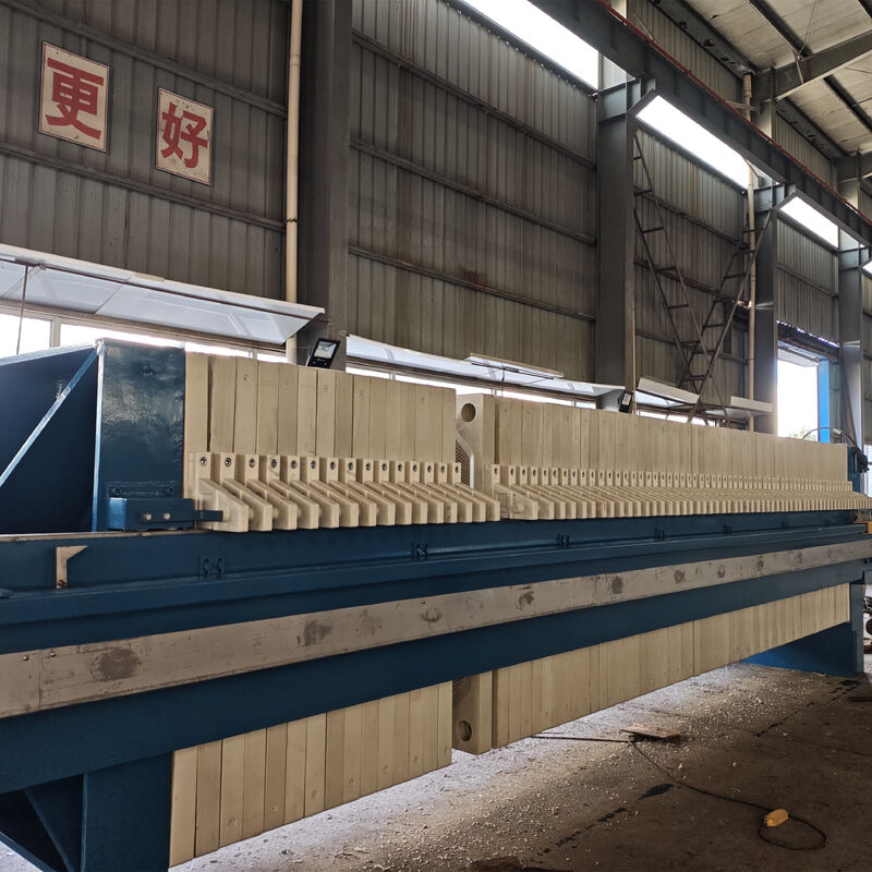Filter Press Providing Solid Liquid Separation for Printing Dyeing Slaughtering and Food Processing Industries with Large Filter Area 280m2